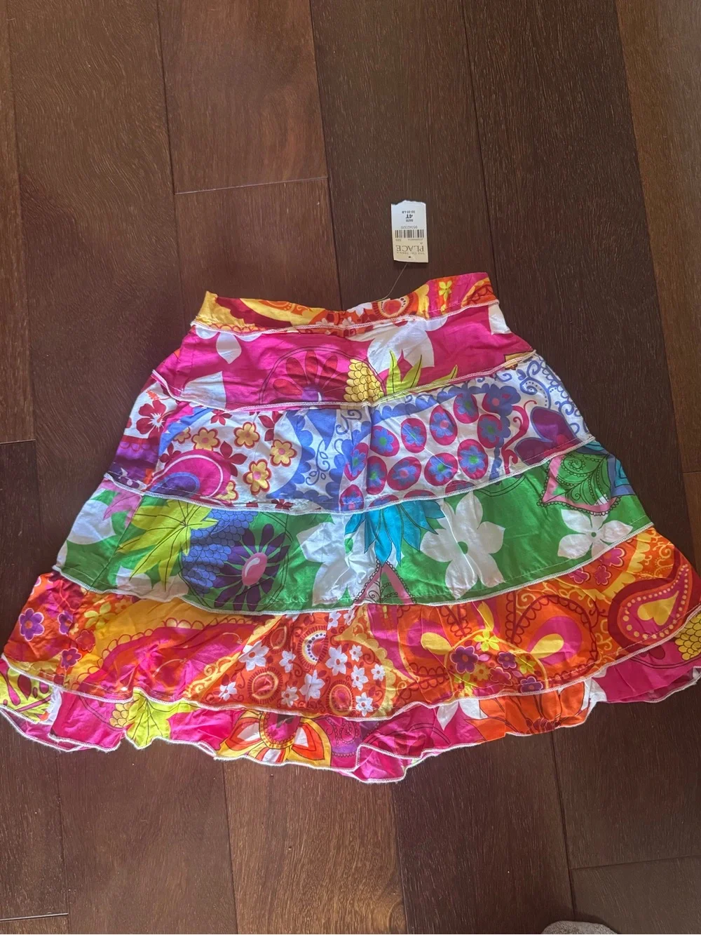 The Children's Place Multicolor Tiered A-Line Skirt
